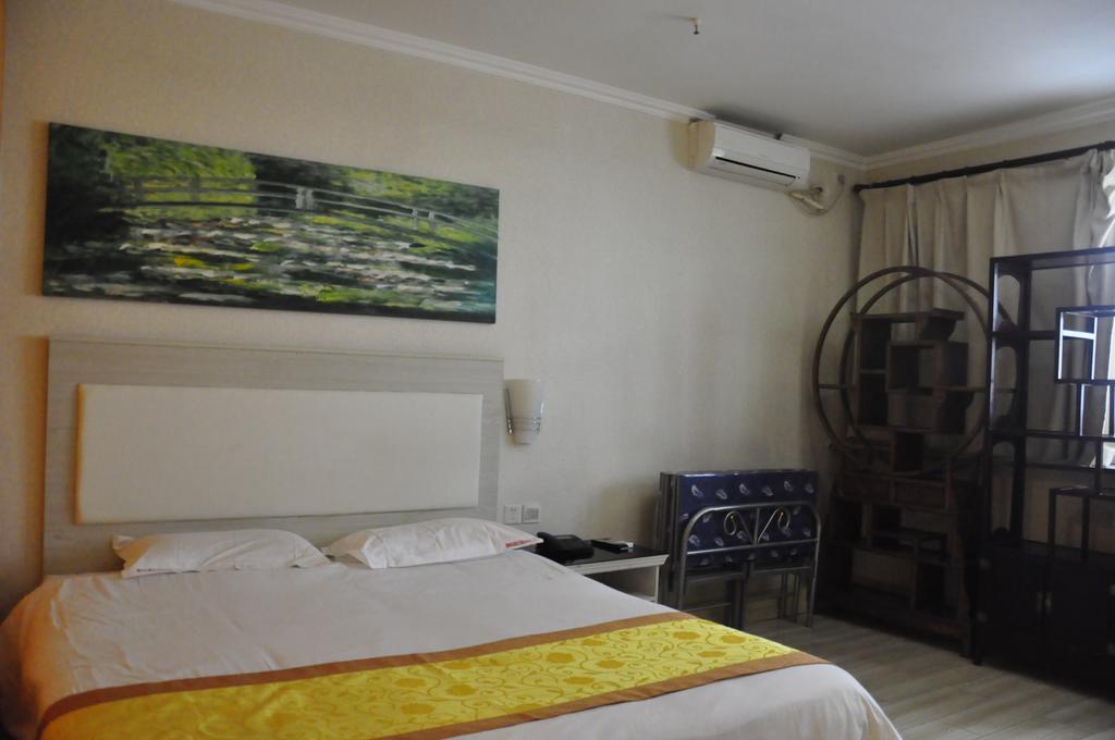Super 8 Hotel Beijing Shijingshan Jiujiuyuan Værelse billede